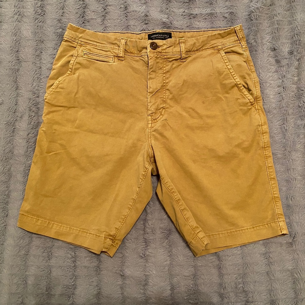 American Eagle Men's Flat Front Shorts